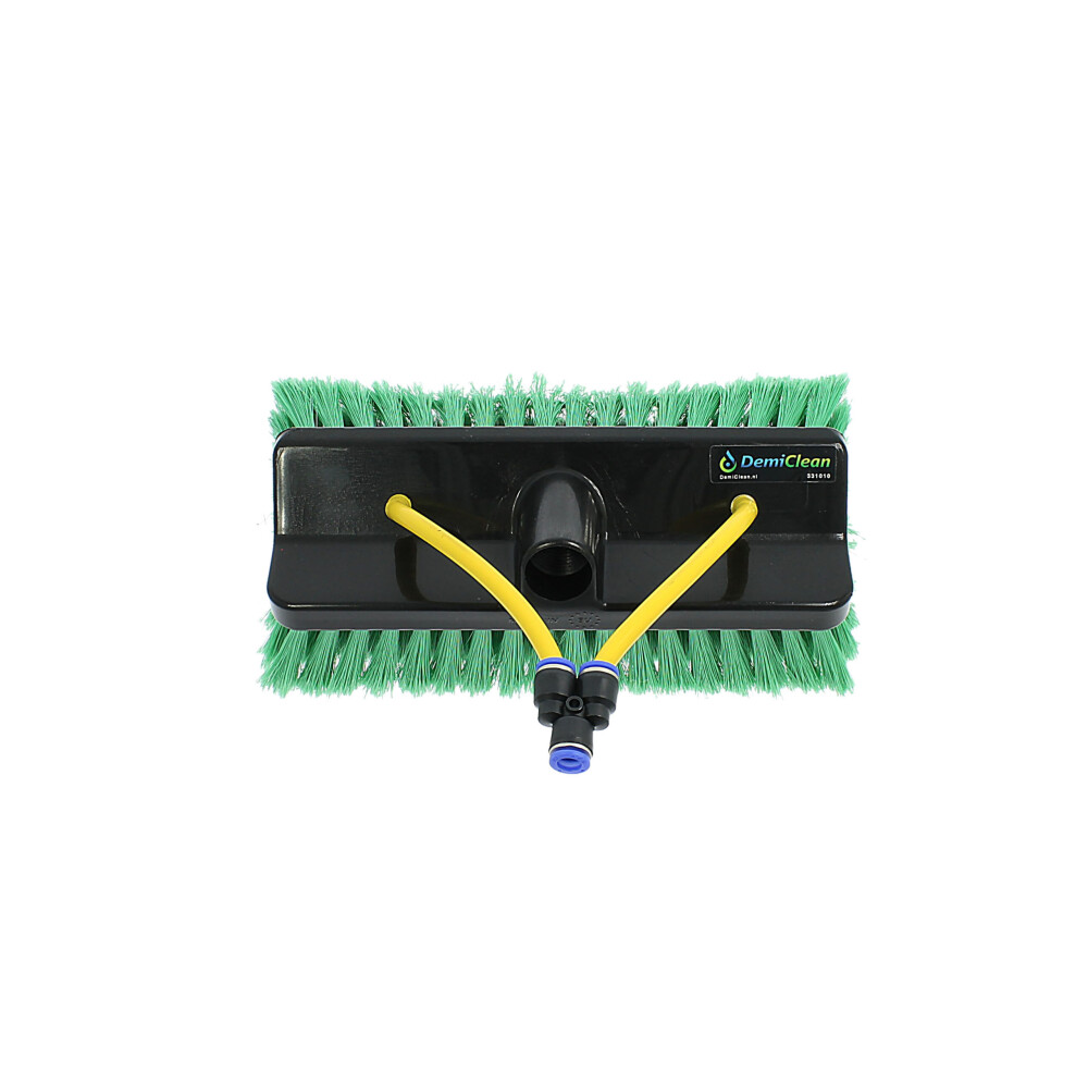 DemiClean Kozijn hoekborstel - gespleten haren - 2-straalnozzles 25x15cm. | 6095956175159 | 331010