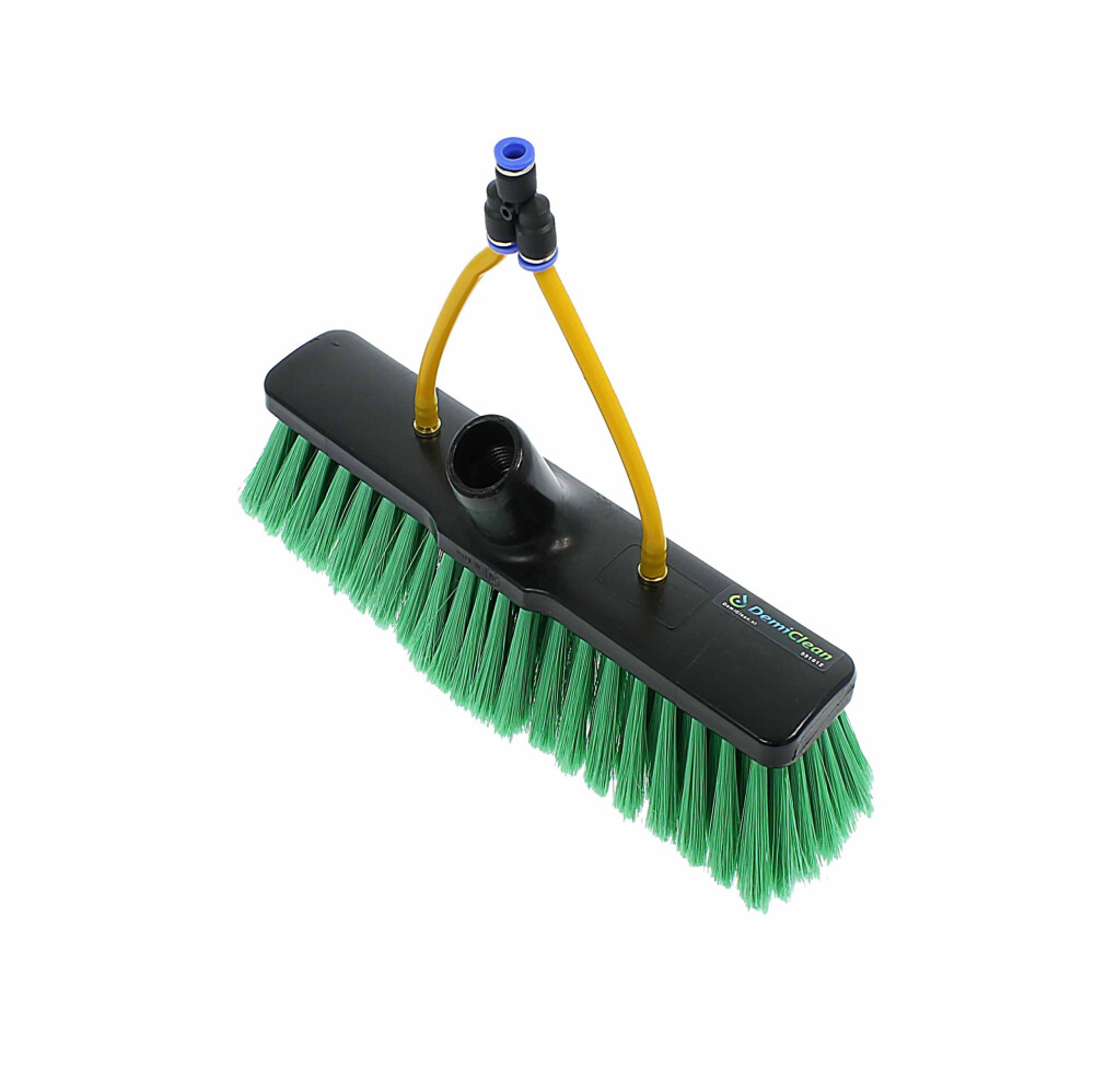 DemiClean Basis borstel met gespleten   haren - 2 straalnozzles 33x6cm | 6095953245299 | 331012