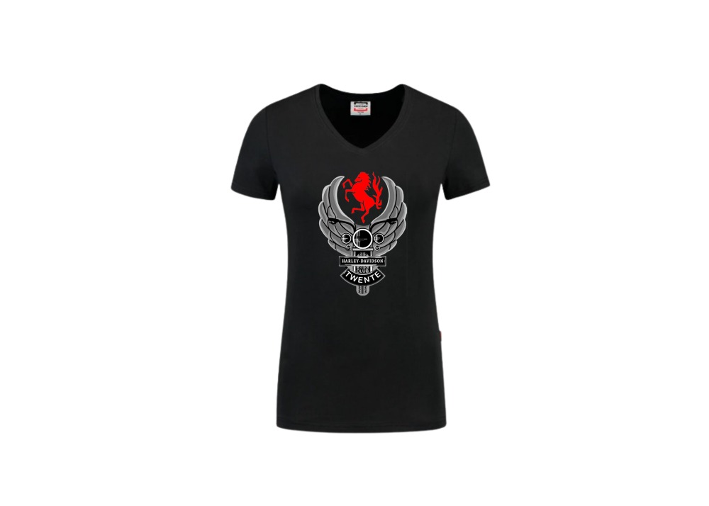 Harley ladies T-shirt black maat M - HarleyladiesT-M