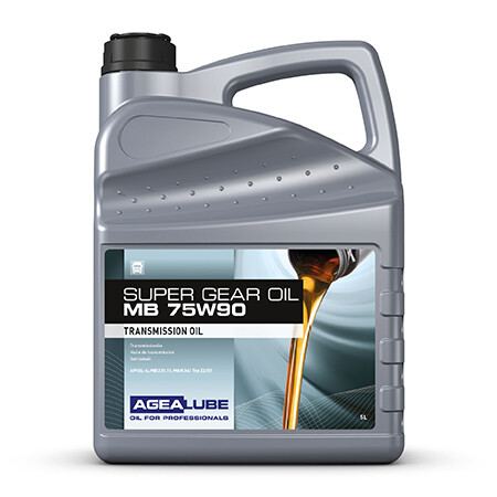 Super Gear Oil MB 75W90 5L - Agealube - 8718254022649|_|4A17.13.005