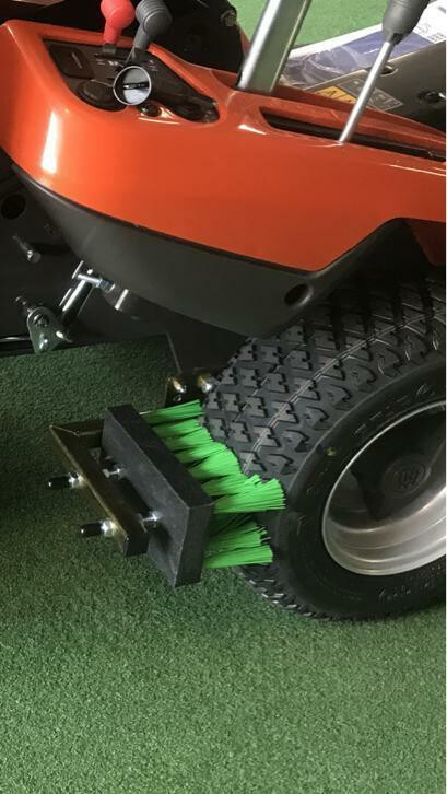 Borstelset Husqvarna R15v2 anti gras    plak incl. bevestigingsmateriaal | 1893849