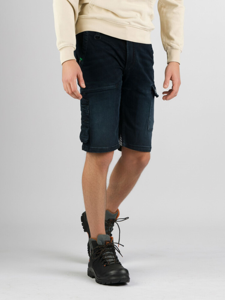 Men-Jaguar Short Workwear W86-Blue Black Denim-Workwear Fit-W32-L11 - 247Jeans - 6095409529539|_|N651W86011-W32-L11