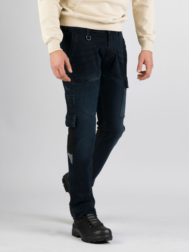Men-Jaguar Workwear W56-Blue Black      Denim-Workwear Fit-W33-L32 - 247Jeans - 6095427310324|_|N610W56011-W33-L32