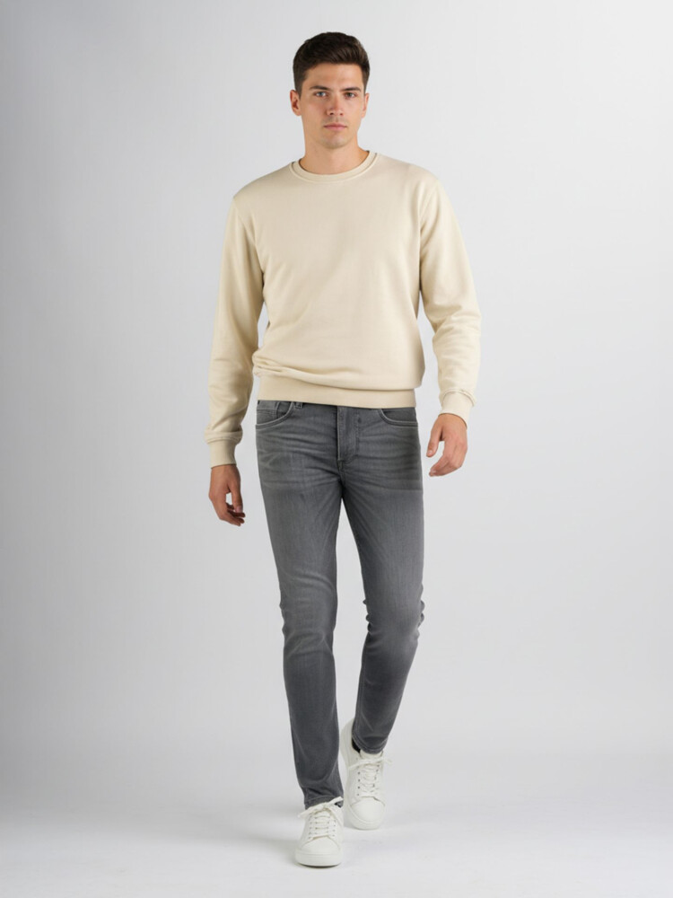 Men-Palm Skinny SK77-Medium Grey Denim  Used-Skinny Fit-W42-L34 - 247Jeans - 7439641172105|_|N314SK77809-W42-L34