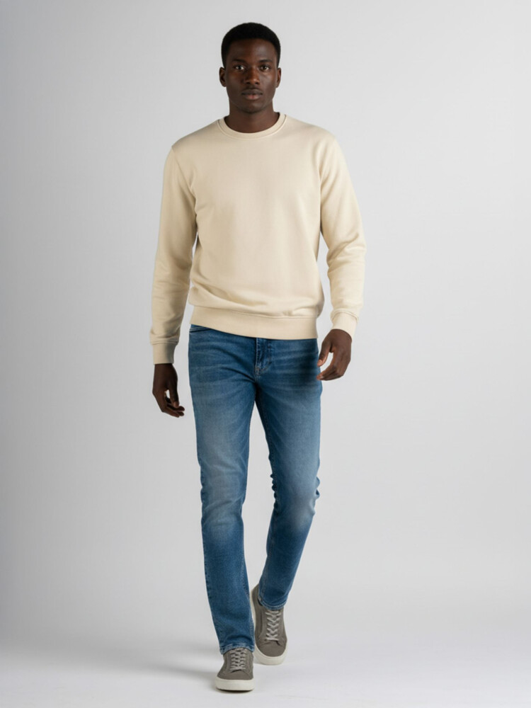 Men-Palm Slim SL54-Medium Blue Denim    Used-Slim Fit-W33-L36 - 247Jeans - 7439641098009|_|N334SL54008-W33-L36