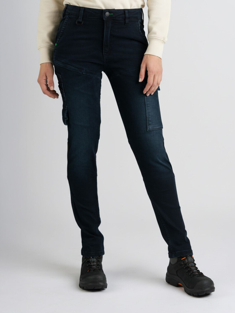 Women-Panda Workwear W21-Blue Black     Denim-Workwear Fit-W29-L34 - 247Jeans - 6095403380334|_|N606W21011-W29-L34
