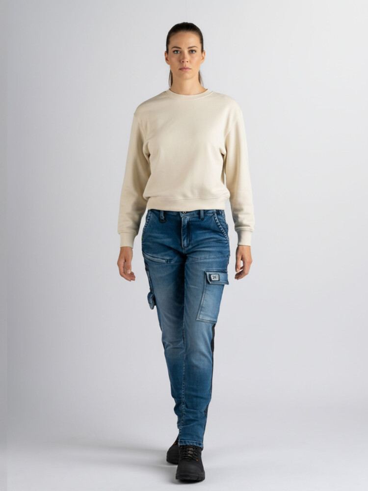 Women-Panda Workwear W23-Medium Blue    Denim Used-Workwear Fit-W30-L30 - 247Jeans - 6095401040087|_|N606W23008-W30-L30