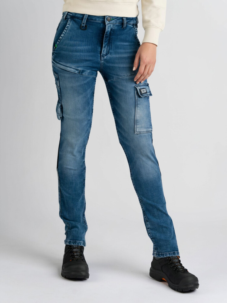 Women-Panda Workwear W23-Medium Blue    Denim Used-Workwear Fit-W30-L30 - 247Jeans - 6095401040087|_|N606W23008-W30-L30