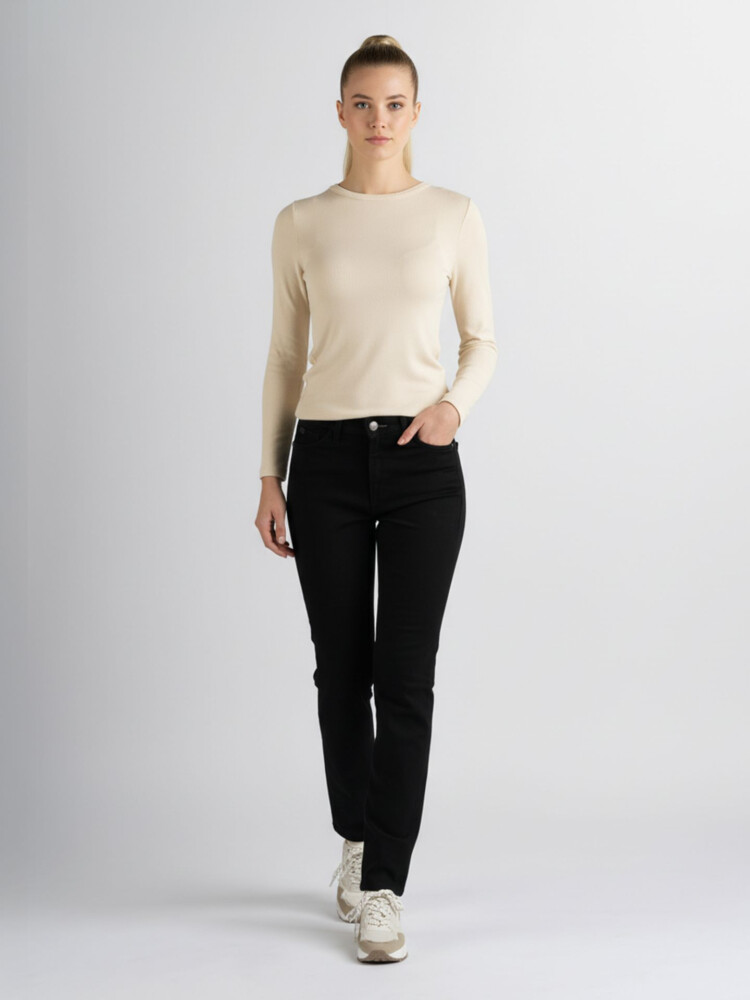 Women-Rose Slim SL61-Black -Slim        Fit-W38-L34 - 247Jeans - 6095436636699|_|N402SL61900-W38-L34