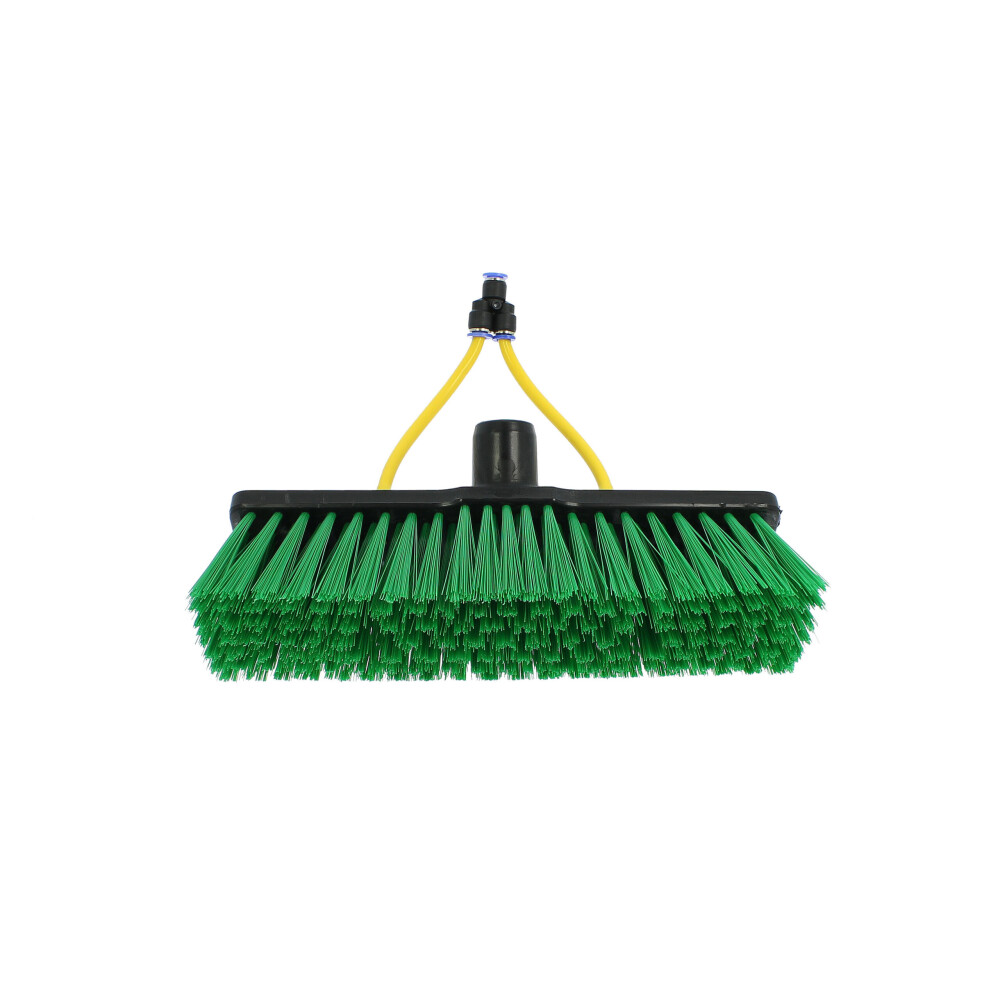 DemiClean Basis borstel met stugge haren - 2 straalnozzles 33x9cm. | 6095954459466 | 331009