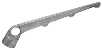 Alu-Puntdraadkop Schuin 60 mm 45gr.     3-Draads Ral 6009 | 0136449 | 1012345011480