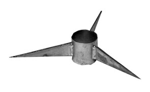 Roterende Punt 50 mm Breed Punten 120 mm Th.Vz. - 1012345012494|_|0185050