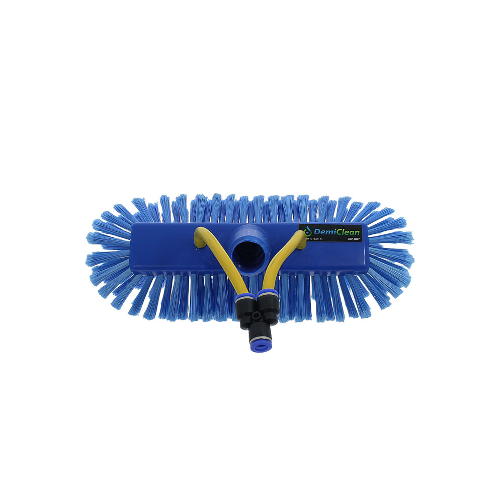 DemiClean Kozijn hoekborstel/zijharen - gespleten haren - blauw 28x12cm. | 6095954923936 | 331007