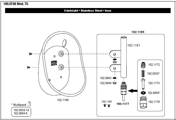 Drinkbak model 76 - Suevia - 4025338078107|_|SU1000768|_|100.0768