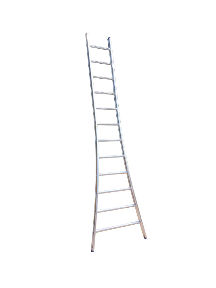 Enkele ladder Maxall uitgebogen 8       sporten - 8718801670248|_|MU8