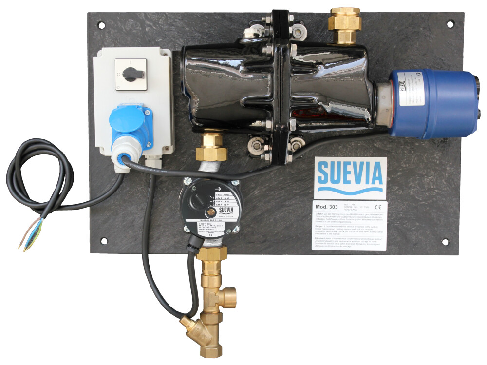 Warm watercirculatie-unit 303 220 volt - Suevia - 4025338000726|_|0660303|_|SU1010303|_|101.0303