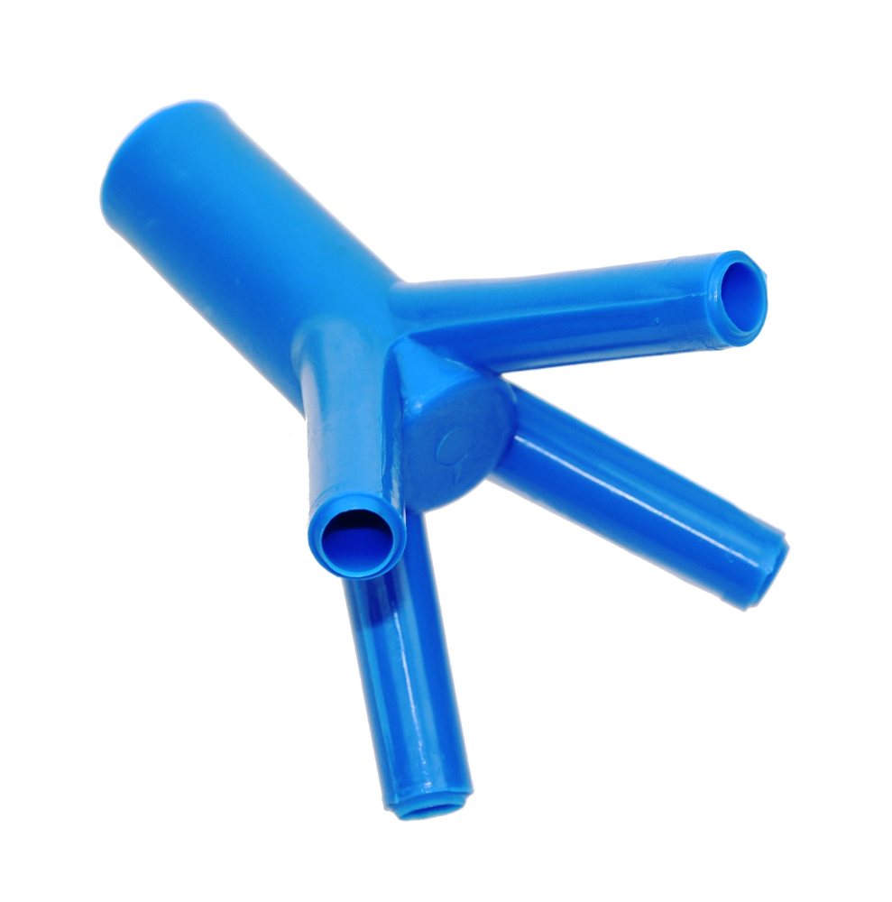 Jetter verdeelstuk z gat blauw - B 05070