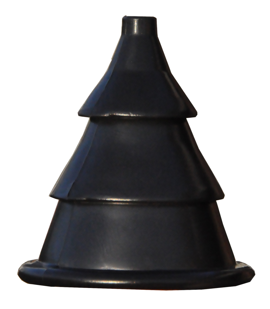 Driespeenstop zwart - B 05550