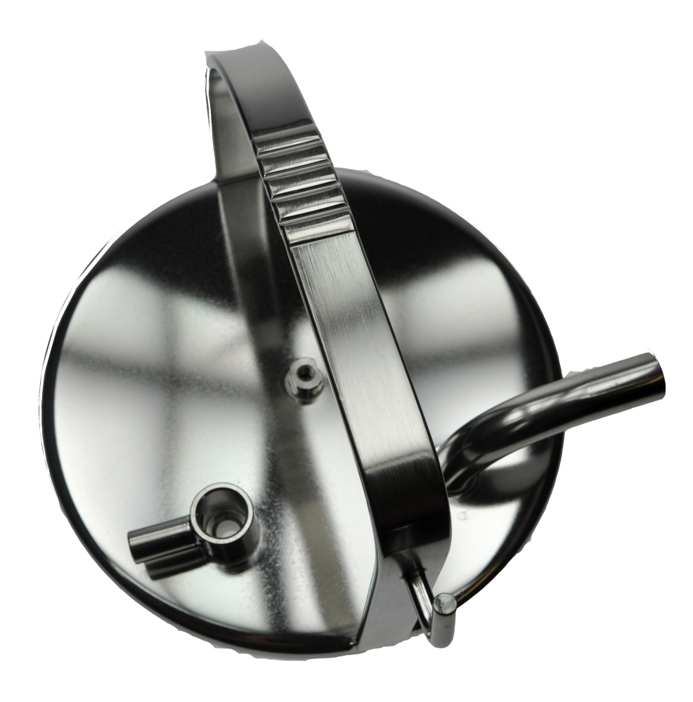 Melkemmerdeksel RVS type Westfalia 17 mm 142 Hoog - B 07225