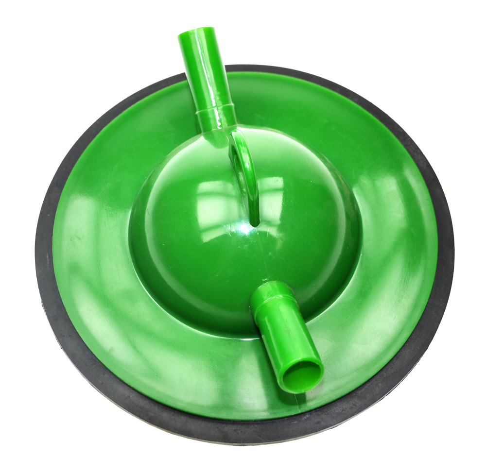 Melkemmerdeksel licht groen inc ring - B 07232