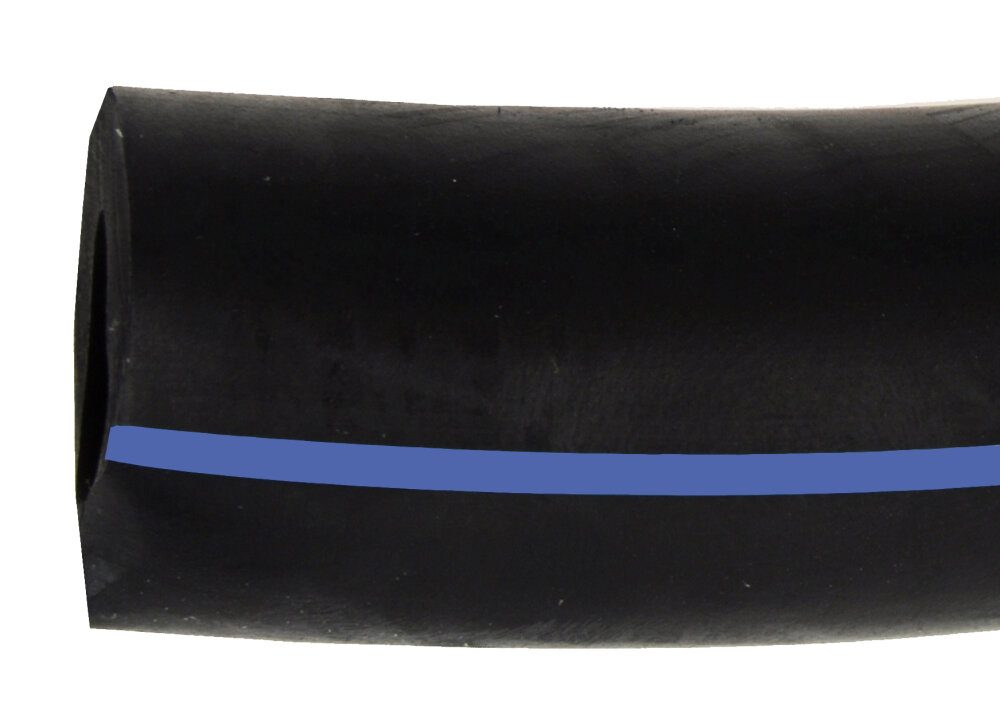 Melkslang rubber 16x28mm blauw - D 45850