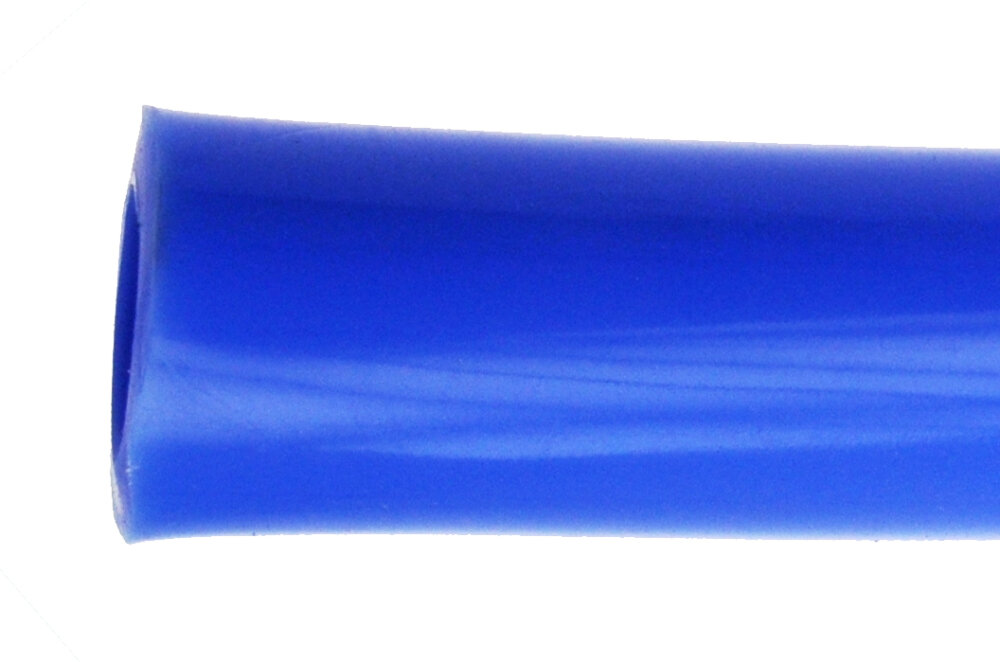 Melkslang siliconen 14x25 9/16'' blauw - D 48200