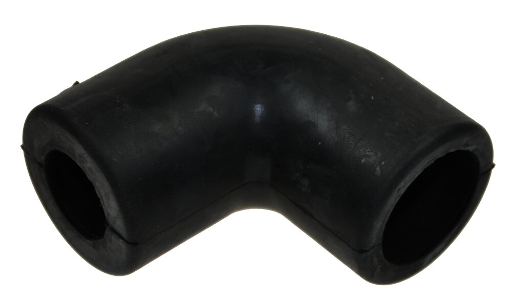 Verloopknie rubber 30/40mm