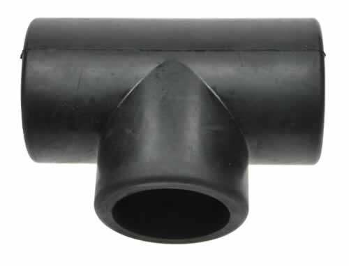 T-stuk rubber 63x63x63mm - F 62655