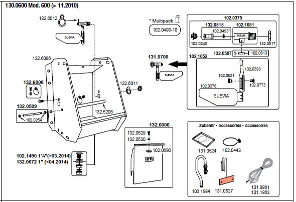Drinkbak model 600 vlotter - Suevia - 4025338044676|_|0660600|_|SU1300600|_|130.0600