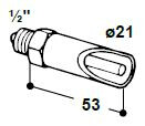 Bijtnippel 305 21mm - Suevia - 4025338011135|_|SU1800305|_|180.0305