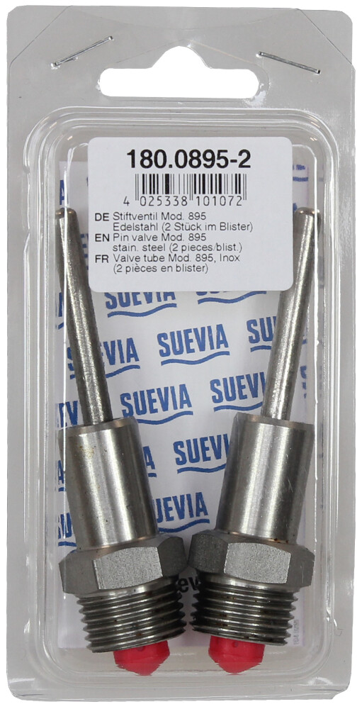 Stiftnippel model 895 inox - Suevia - 4025338014204|_|SU1800895|_|180.0895