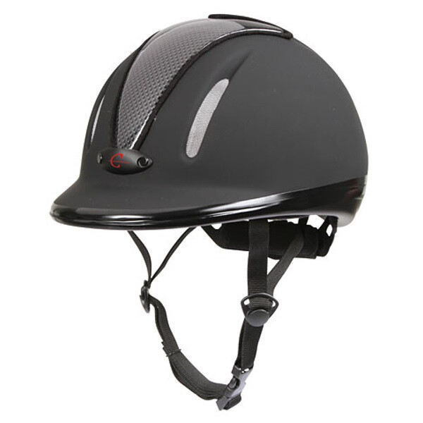 Ruiterhelm Carbonic- Junior 48 -54cm - 4018653327203|_|32720
