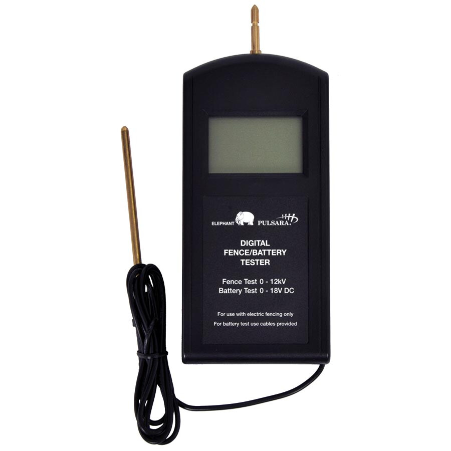 Digitale afrastering en                 batterij/accutester - PULSARA - 8713075303236|_|8713235073115|_|303236