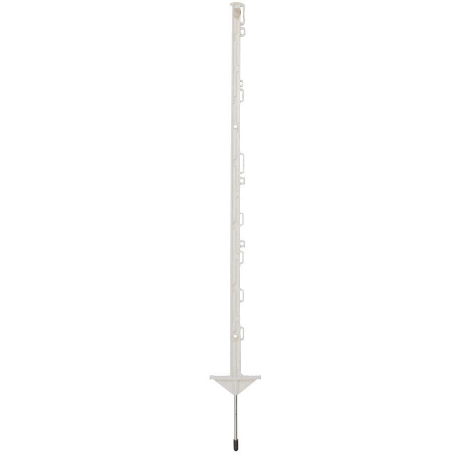 Kunststof paal 1,05m wit 10stuks - PULSARA - 8713235019625|_|019625