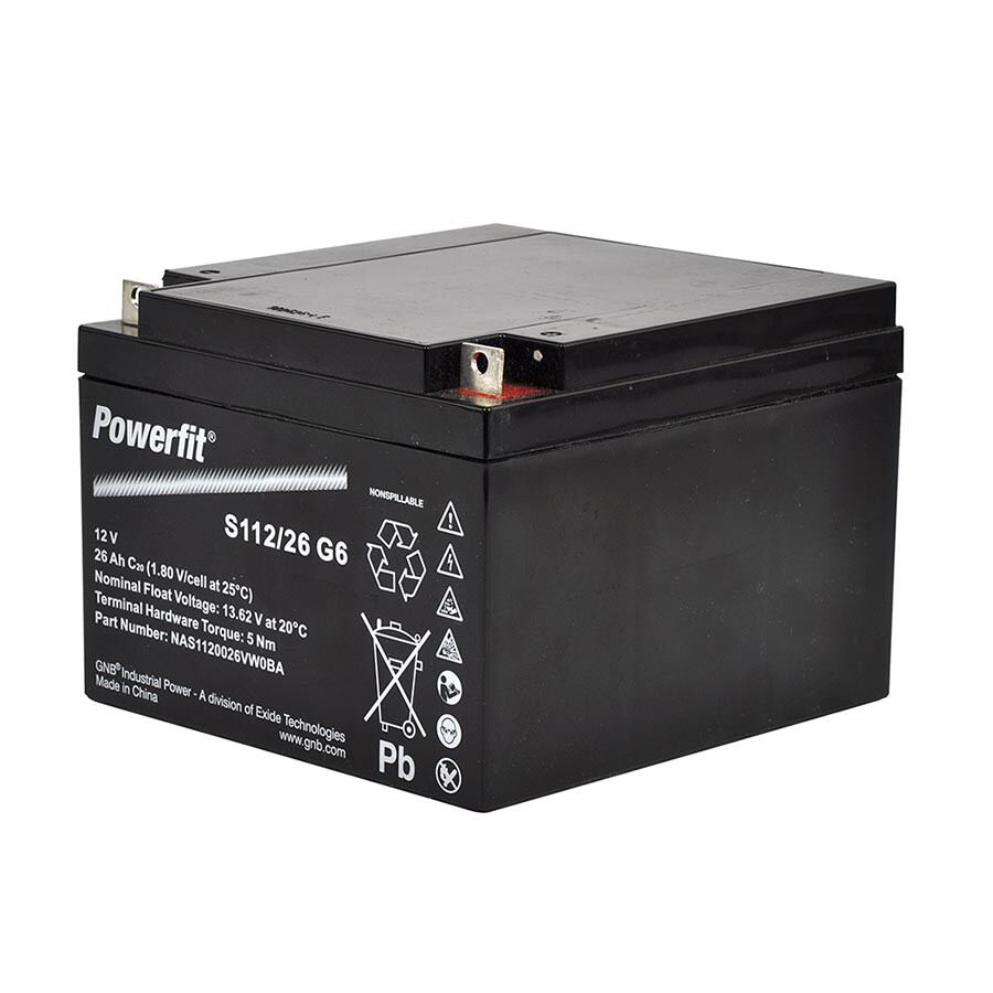 Accu 12V/25Ah SLA - 166x175x125mm - GALLAGHER - 8713235033553|_|033553GAL|_|033553