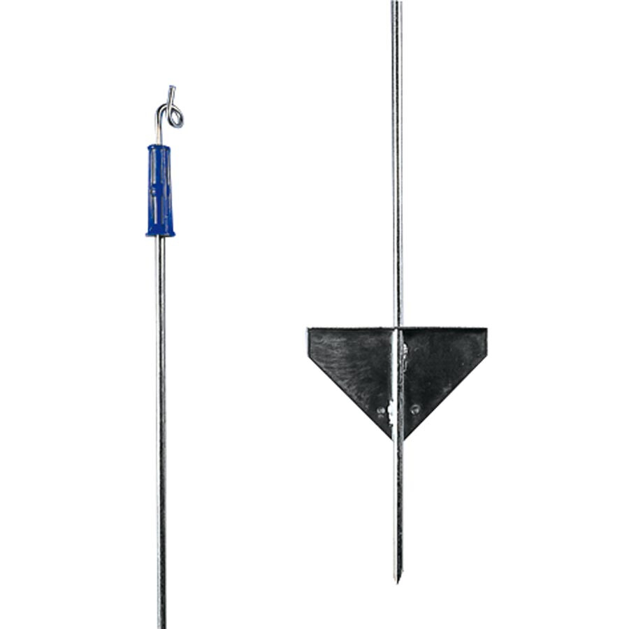 Metalen paal met topisolator 1,10m      10stuks - GALLAGHER - 8713235019250|_|019250GAL|_|019250