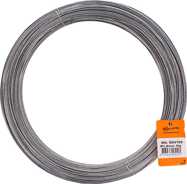 Draad gealumniseerd 1,6mm 5kg 315mtr - GALLAGHER - 8713235004195|_|004195GAL|_|004195