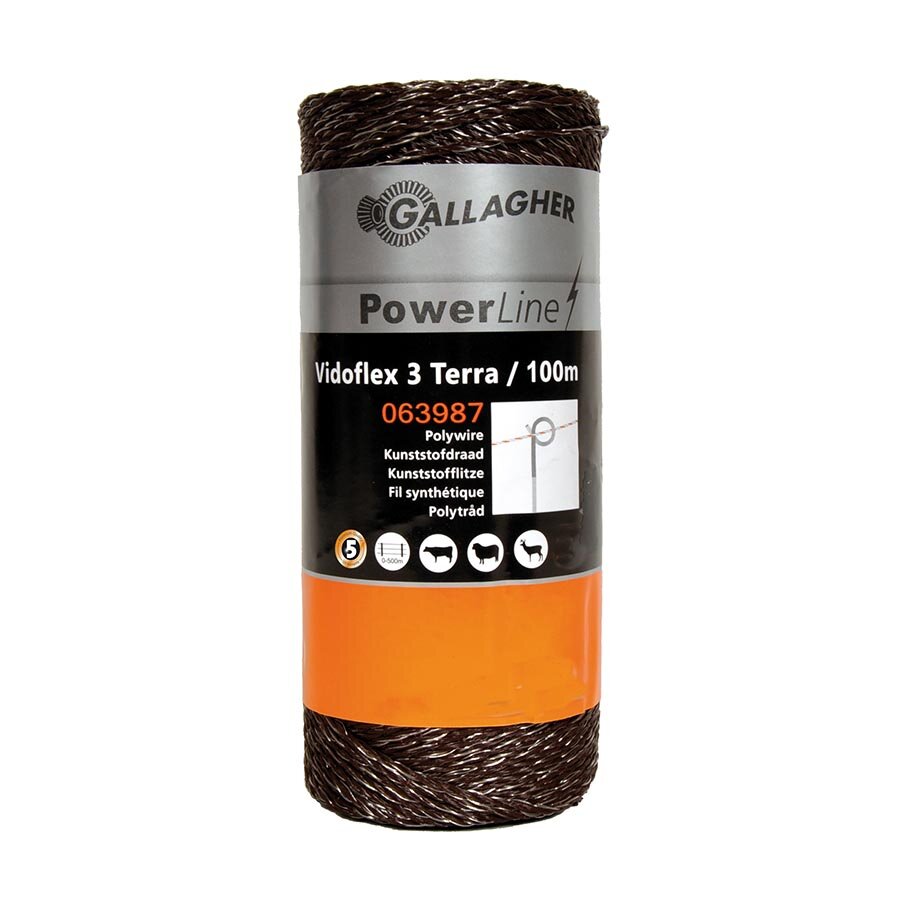 Vidoflex 3 PowerLine terra 100m - GALLAGHER - 8713235063987|_|063987GAL|_|063987