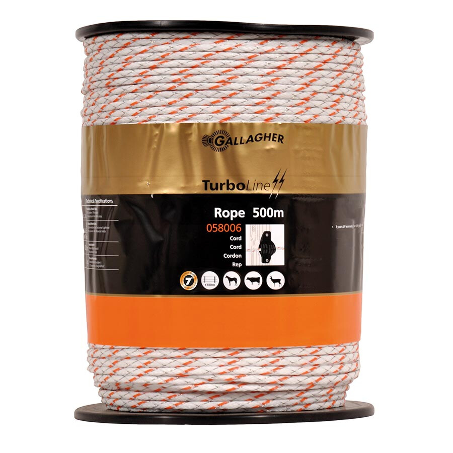 TurboLine Cord wit 500m - GALLAGHER - 8713235058006|_|058006GAL|_|058006