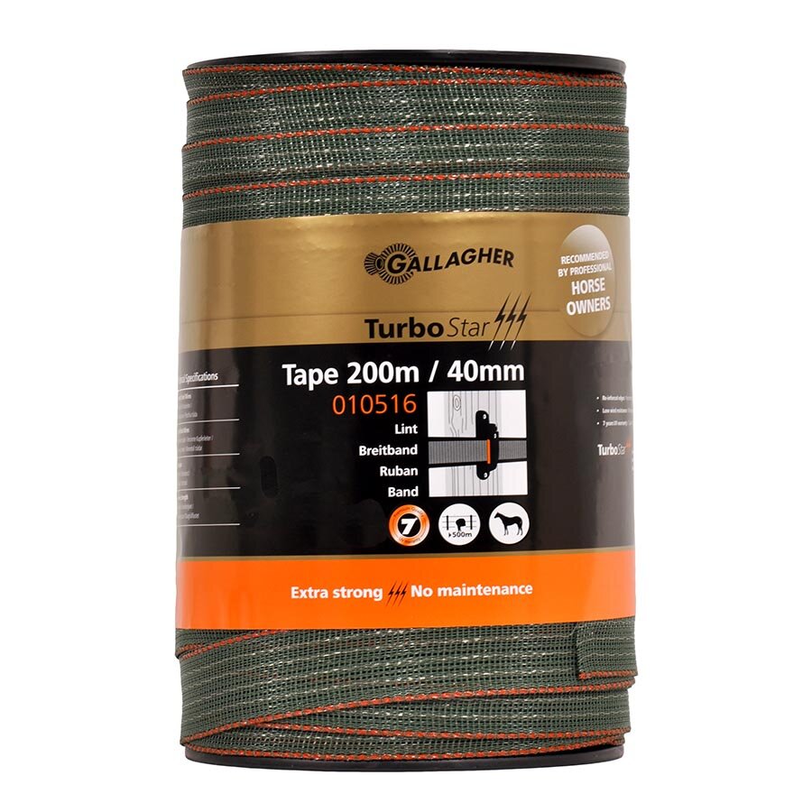 TurboStar lint 40mm groen 200m - GALLAGHER - 8713235010516|_|010516GAL|_|010516