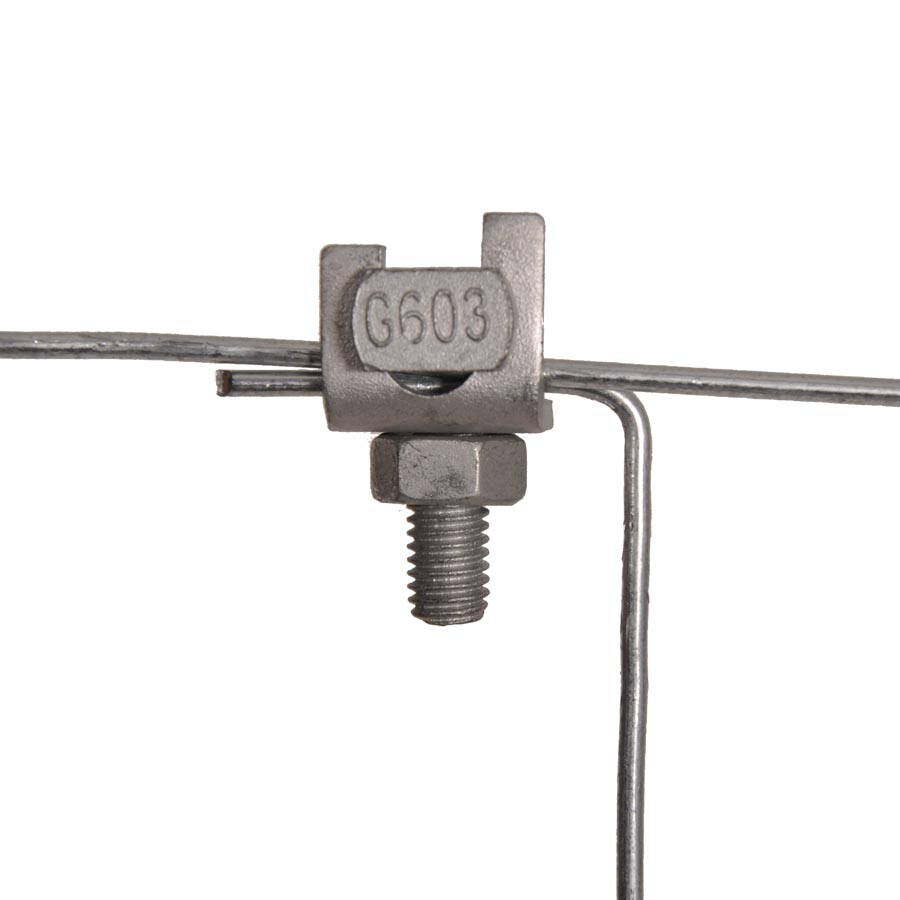 Draadklem gebogen met moer 100stuks - GALLAGHER - 8713235060498|_|060498GAL|_|060498