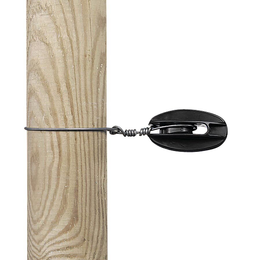 Hoekisolator S versterkt zwart 100stuks - GALLAGHER - 9414701678061|_|678061