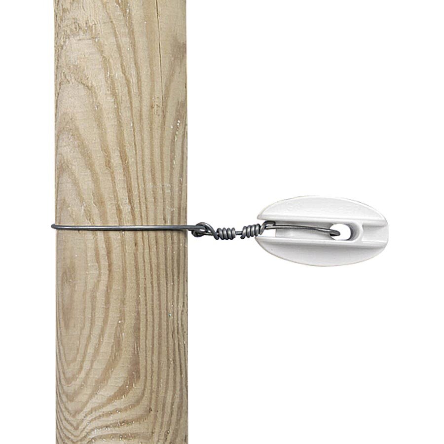 Hoekisolator S versterkt wit 5 stuks - GALLAGHER - 8713235011032|_|011032GAL|_|011032