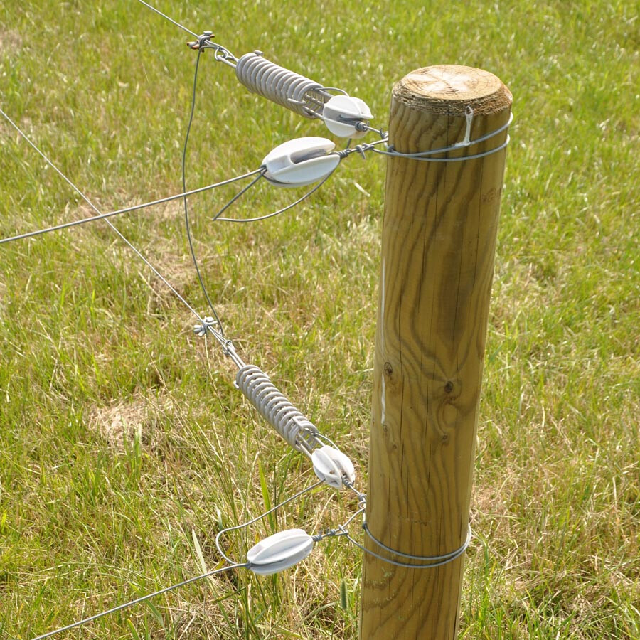 Hoekisolator S versterkt wit 100stuks - GALLAGHER - 8713235012022|_|012022GAL|_|012022