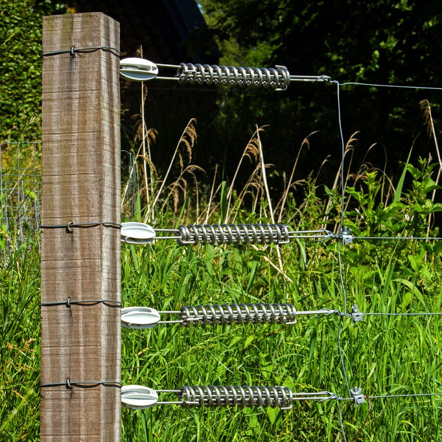 Hoekisolator S versterkt wit 100stuks - GALLAGHER - 8713235012022|_|012022GAL|_|012022
