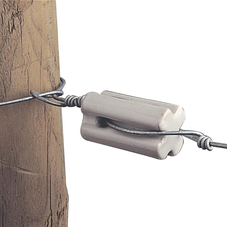 Porseleinen rol hoekisolator wit 6stuks - GALLAGHER - 8713235015139|_|015139GAL|_|015139