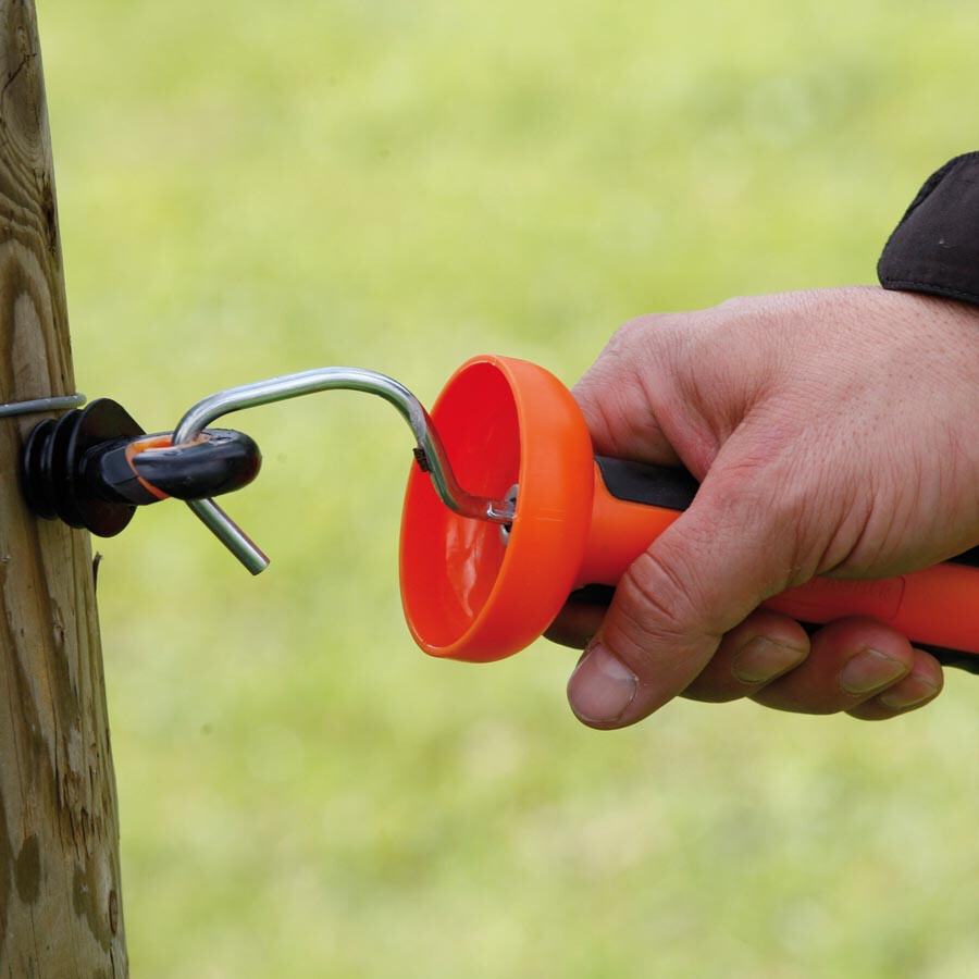Softgrip poortgreep oranje cord/draad   RVS - GALLAGHER - 9414701697000|_|697000GAL|_|697000