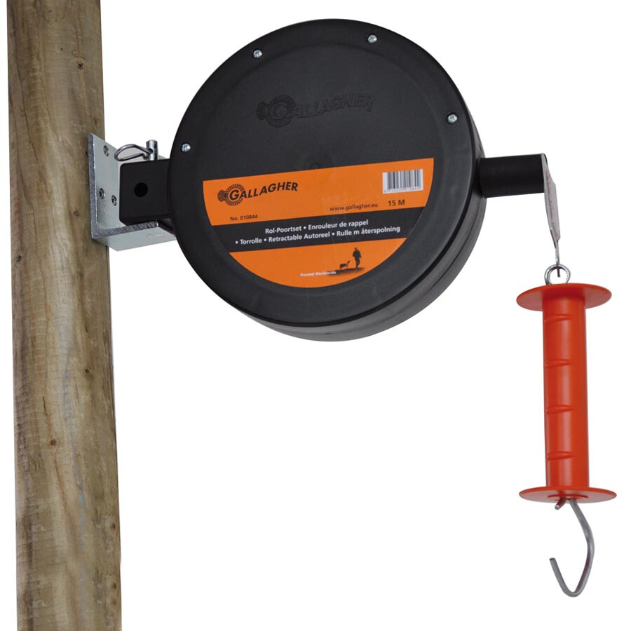 Rol-poortset wit 15m - GALLAGHER - 8713235010844|_|010844GAL|_|010844
