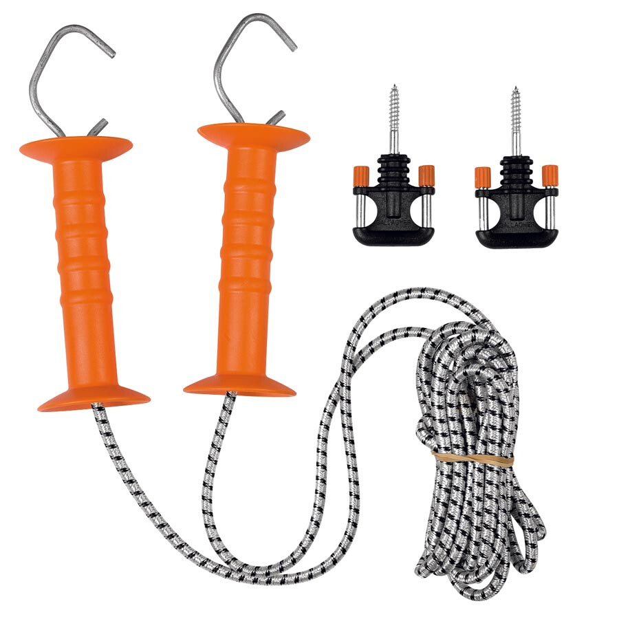 Doorgangsset elastisch cord wit 6,5/11m - GALLAGHER - 9414701640556|_|640556GAL|_|640556