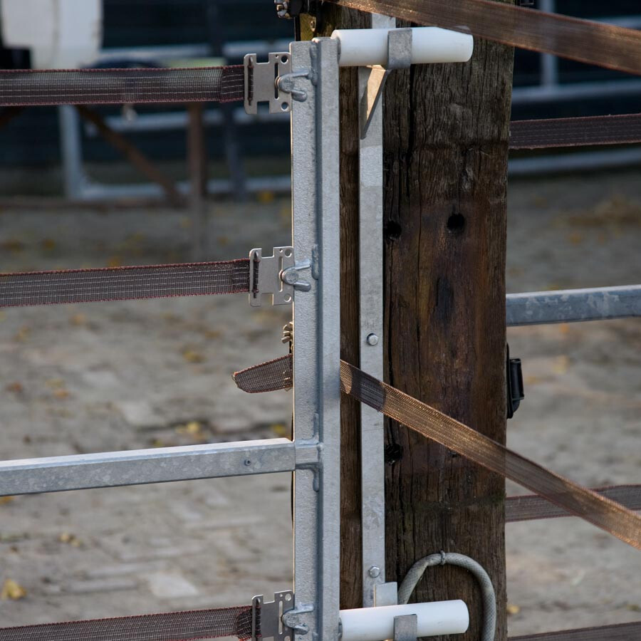 Stroomgeleidend weidehek 2,5 tot 4,5m - GALLAGHER - 8713235001064|_|001064GAL|_|001064